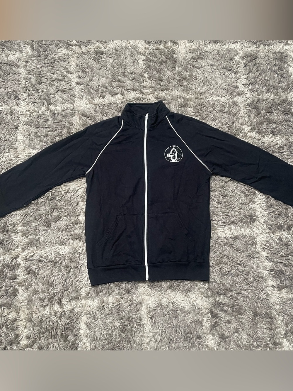 American Apparel California Fleece Sonic Highways Track Jacket Size S